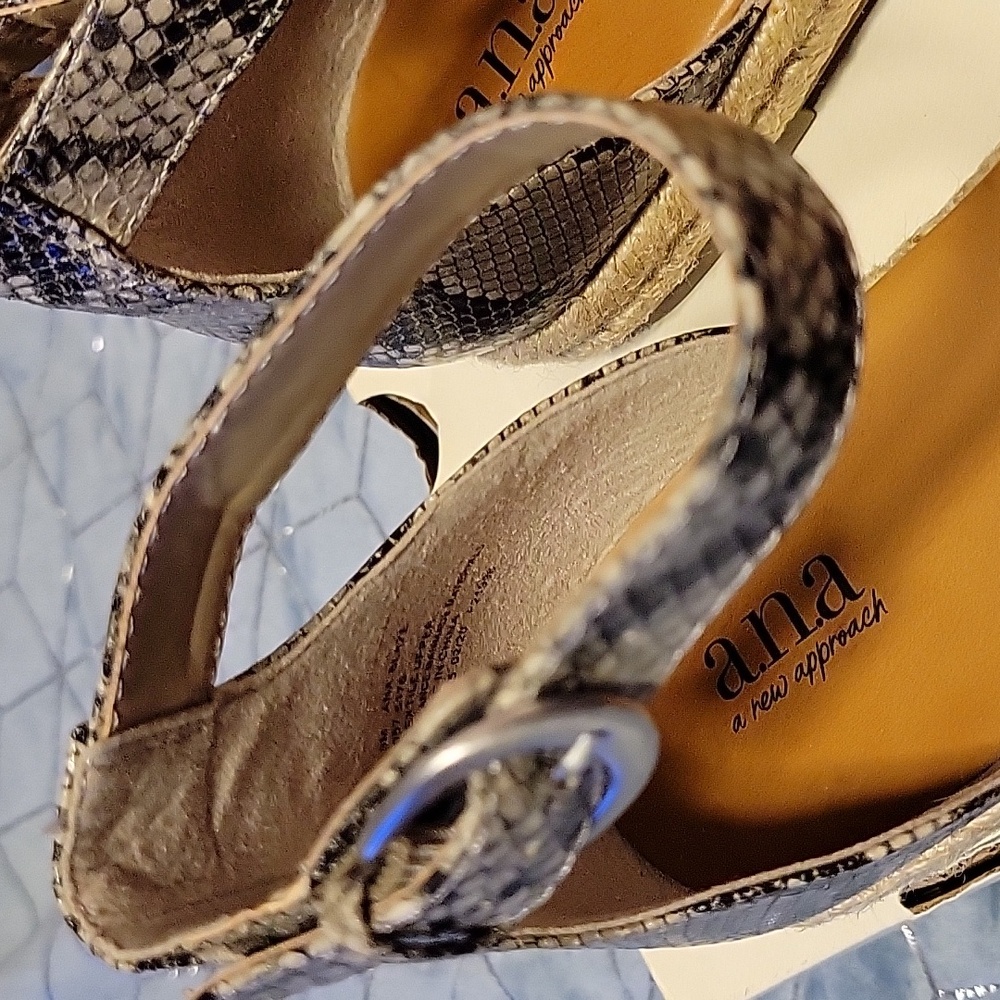 Snake Skin Sandals - Picture 8 of 11